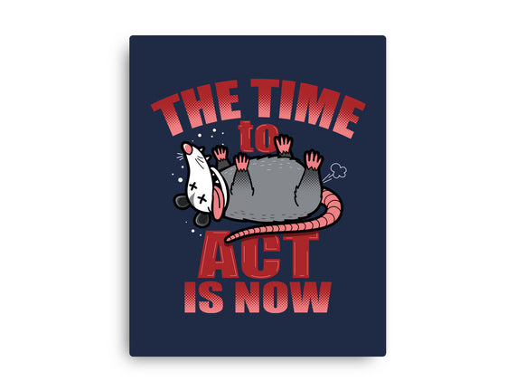 The Time To Act Is Now