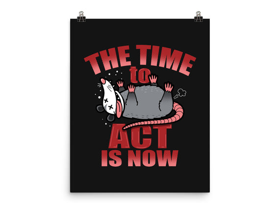 The Time To Act Is Now