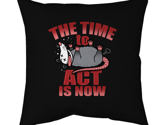 The Time To Act Is Now