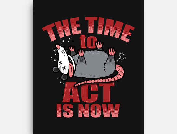 The Time To Act Is Now