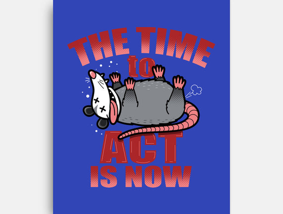 The Time To Act Is Now
