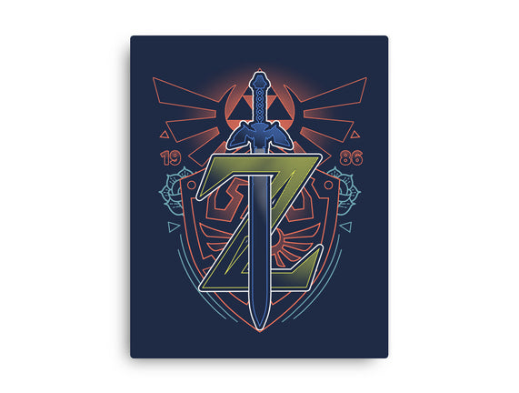 Neon Lineart Legendary Emblem