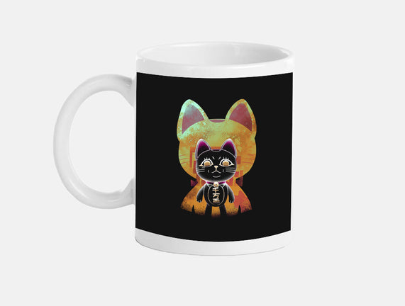 Negative Yokai Cat