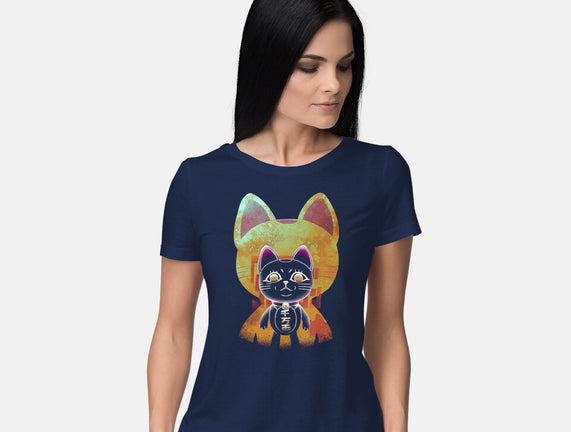 Negative Yokai Cat