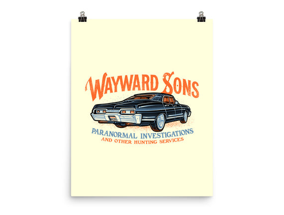 Wayward Sons Paranormal Investigations
