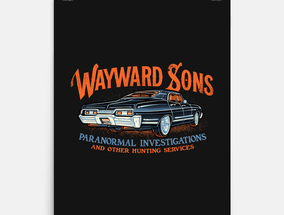 Wayward Sons Paranormal Investigations