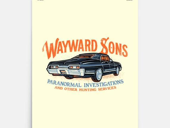 Wayward Sons Paranormal Investigations
