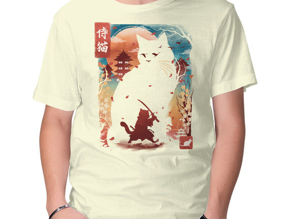 Samurai Cat Landscape