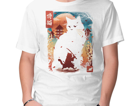 Samurai Cat Landscape