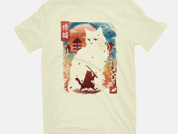 Samurai Cat Landscape