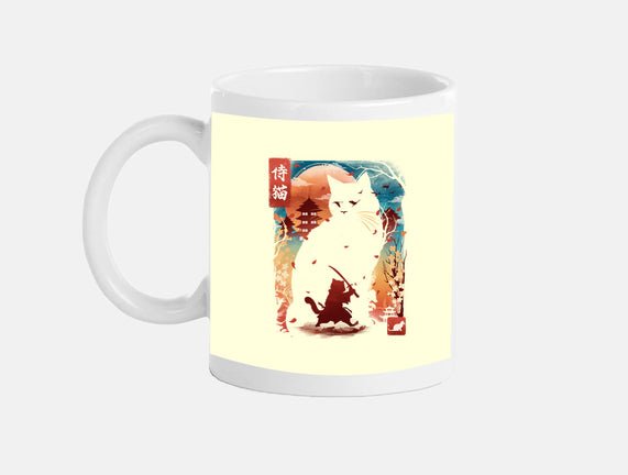 Samurai Cat Landscape