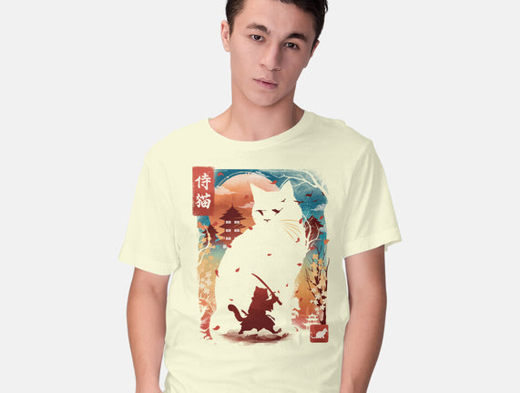 Samurai Cat Landscape