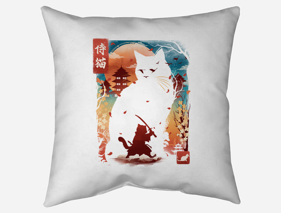 Samurai Cat Landscape
