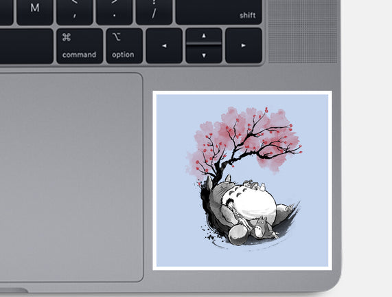 Sakura Neighbor Sumi-e