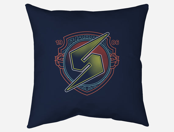 Neon Line-Art Samus Emblem