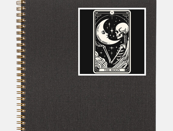 The Moon Tarot Skull