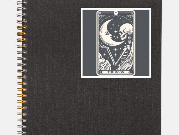The Moon Tarot Skull