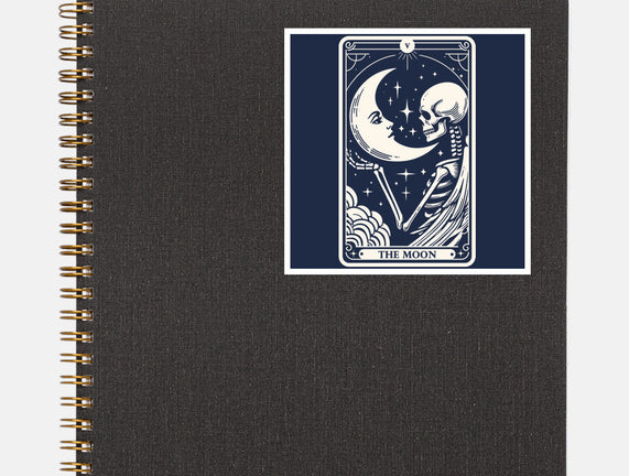The Moon Tarot Skull