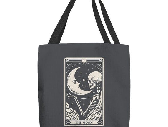 The Moon Tarot Skull