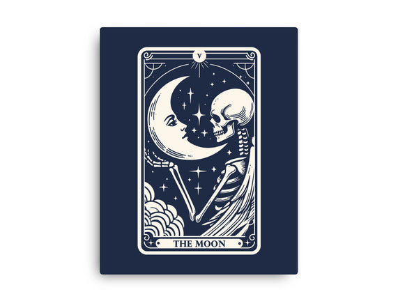 The Moon Tarot Skull