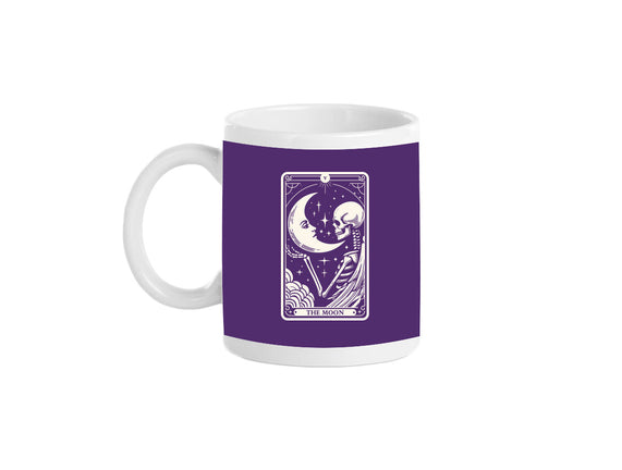 The Moon Tarot Skull