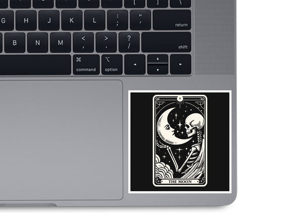 The Moon Tarot Skull