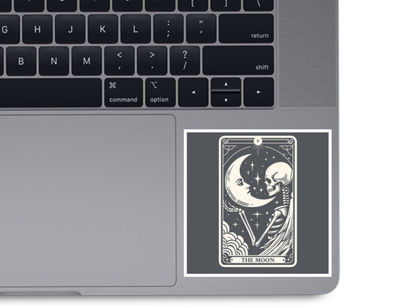 The Moon Tarot Skull