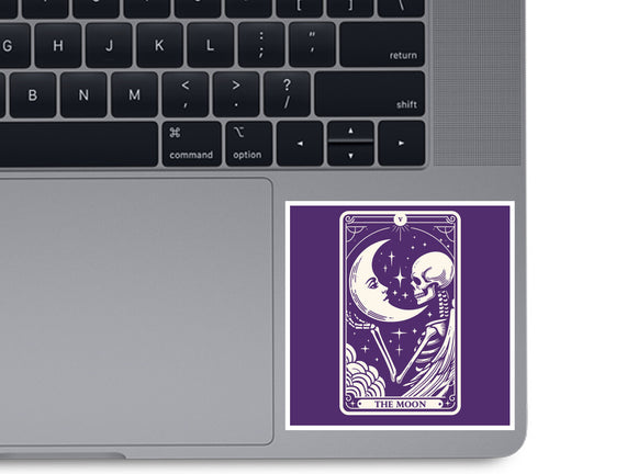 The Moon Tarot Skull
