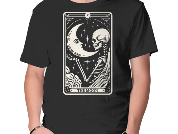 The Moon Tarot Skull