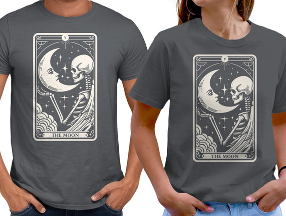 The Moon Tarot Skull