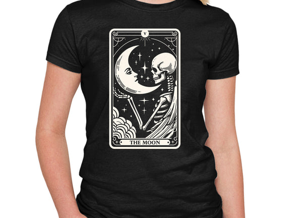 The Moon Tarot Skull