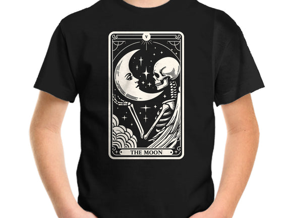 The Moon Tarot Skull