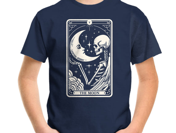 The Moon Tarot Skull