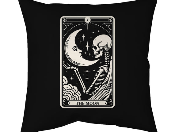 The Moon Tarot Skull