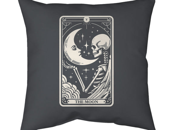 The Moon Tarot Skull