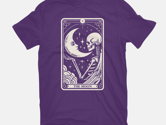 The Moon Tarot Skull