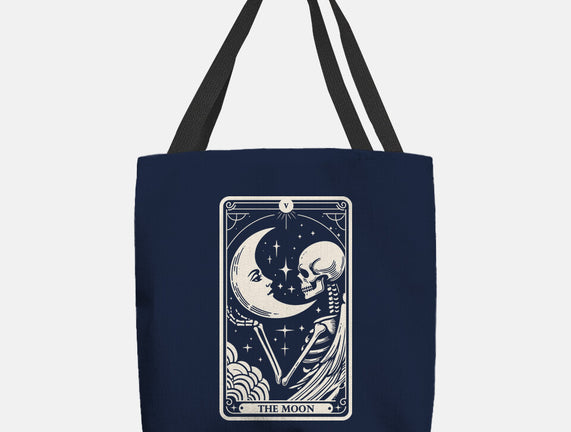 The Moon Tarot Skull