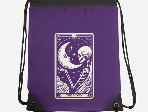 The Moon Tarot Skull