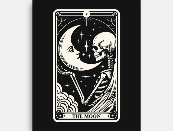 The Moon Tarot Skull