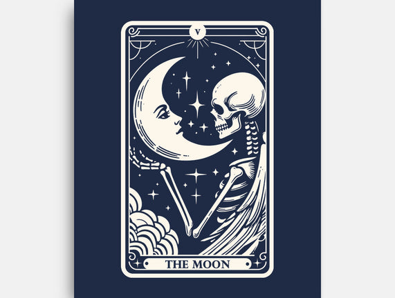 The Moon Tarot Skull