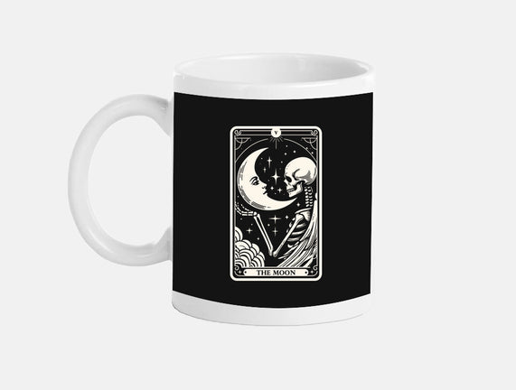 The Moon Tarot Skull