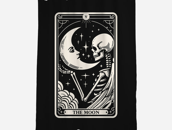 The Moon Tarot Skull