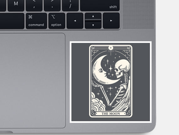 The Moon Tarot Skull