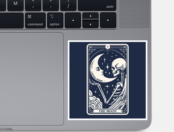 The Moon Tarot Skull