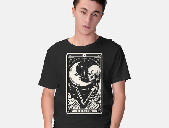 The Moon Tarot Skull