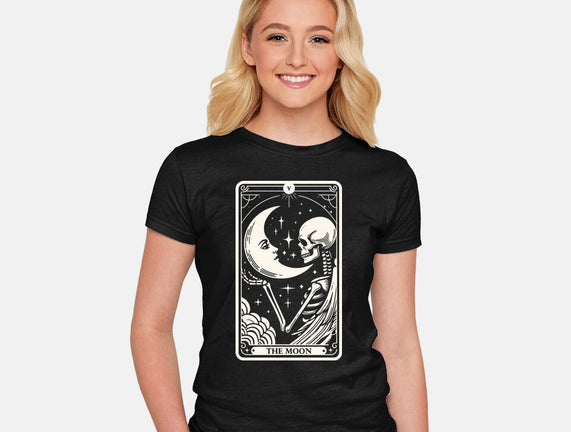 The Moon Tarot Skull