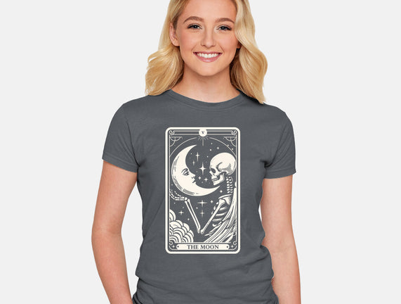 The Moon Tarot Skull