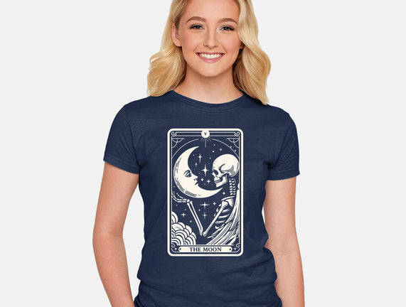 The Moon Tarot Skull
