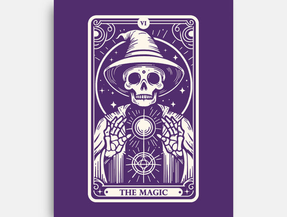 The Magic Tarot Skull
