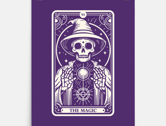 The Magic Tarot Skull